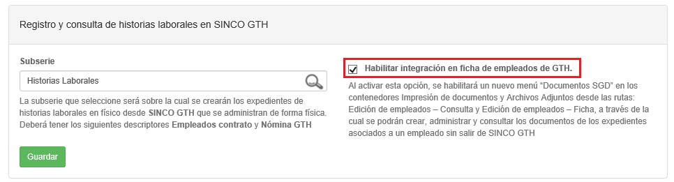 HabilitarIntegracion(1)