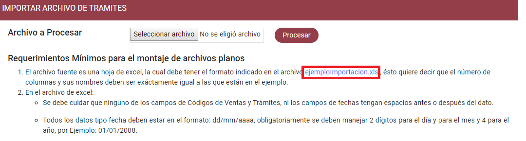 ImportaciónTramitesDesdeExcel