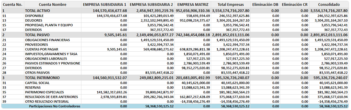 Informe de consolidación5