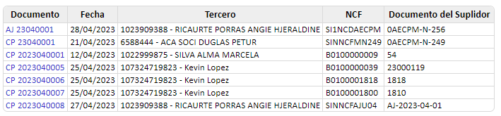 Informe número comprobante fiscal2