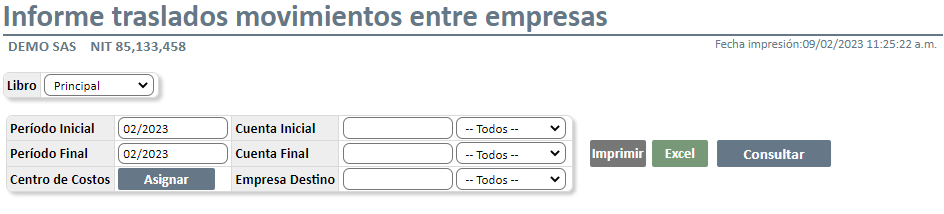 Informe traslados movimientos entre empresas1