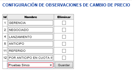 ObservacionesdeCambiodePrecio