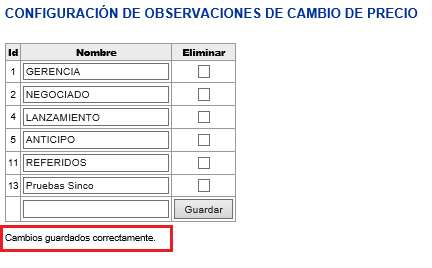 ObservacionesdeCambiodePrecio