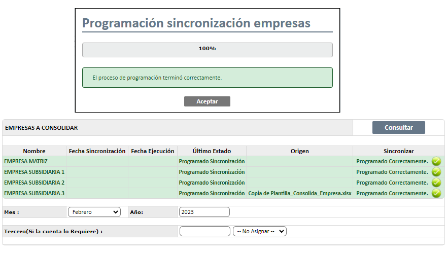 Sincronizar información7