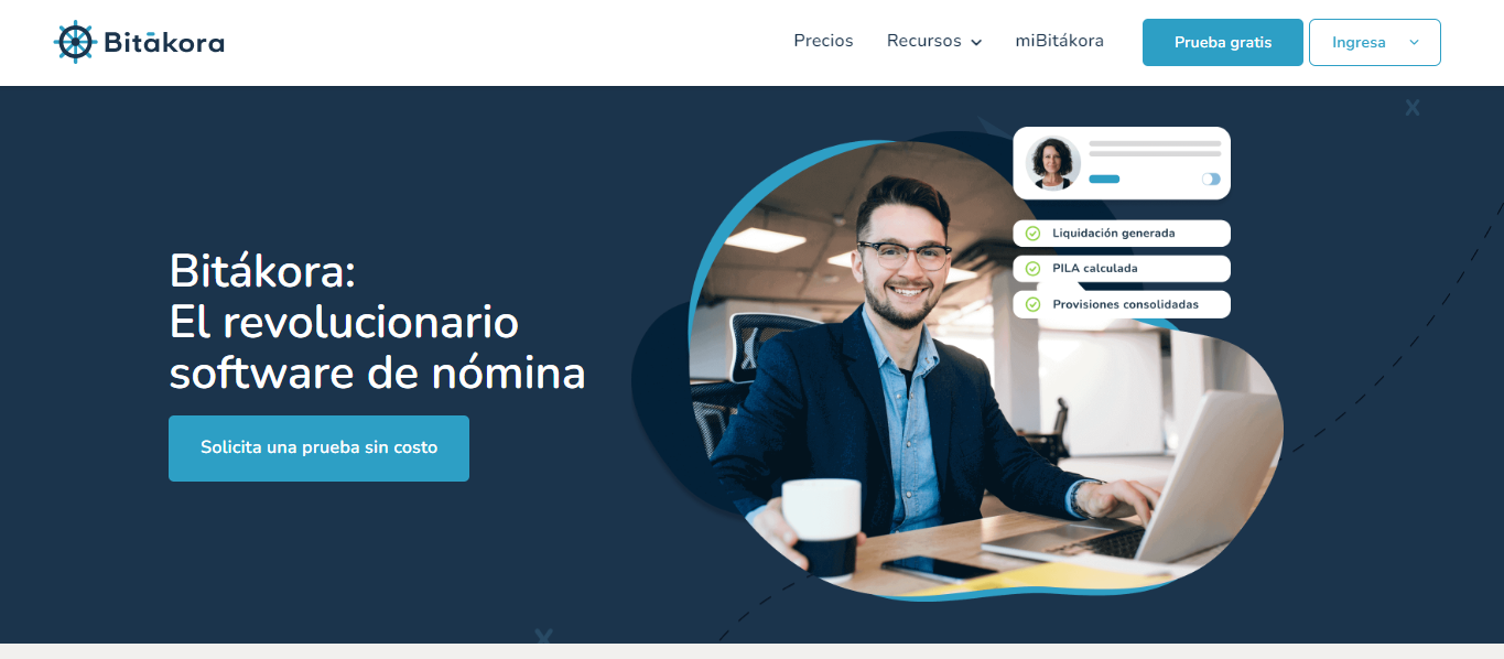 Sitio web de Bitákora