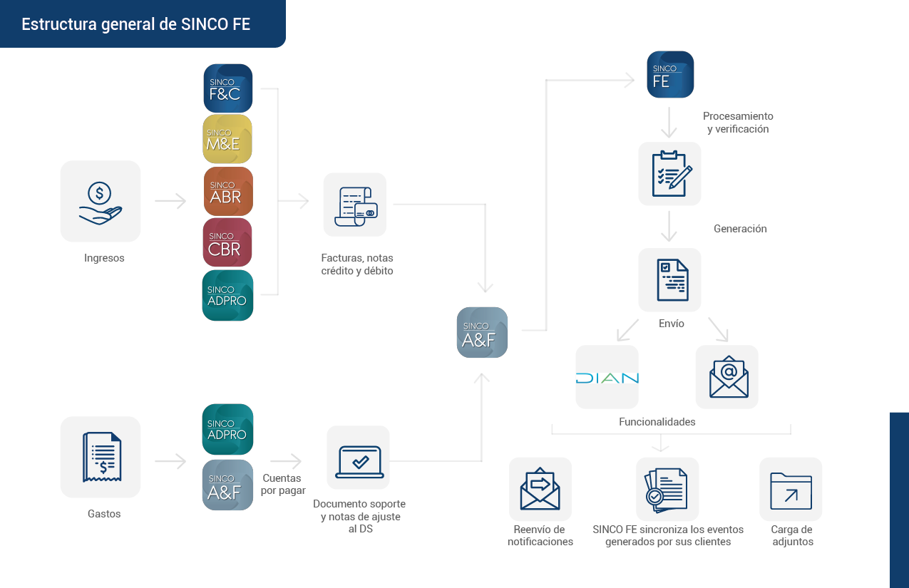 Estructura general SINCO FE