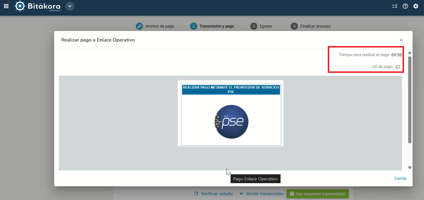 Pago de la planilla PILA por PSE