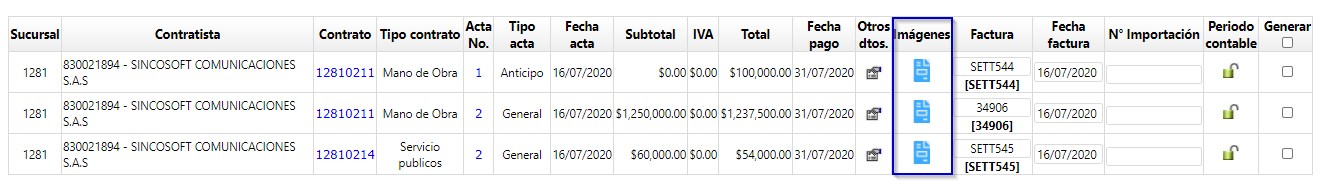 integracionesGeneracionCXPActas