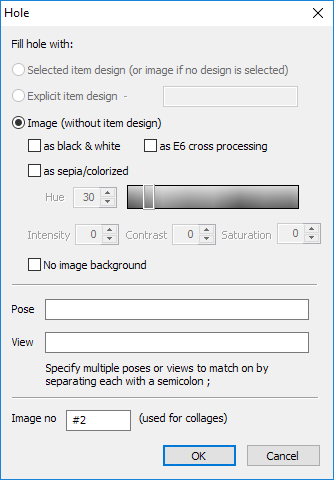 Adding an image to an order header