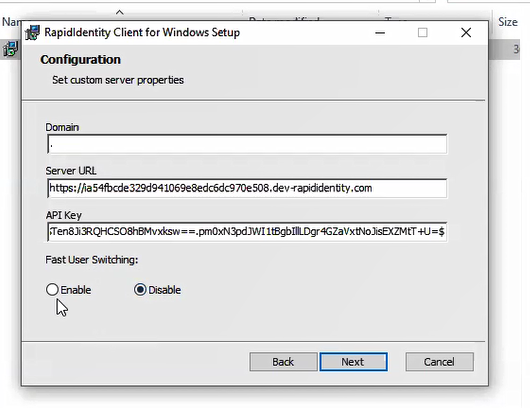 Fast User Switching For Windows Authclient