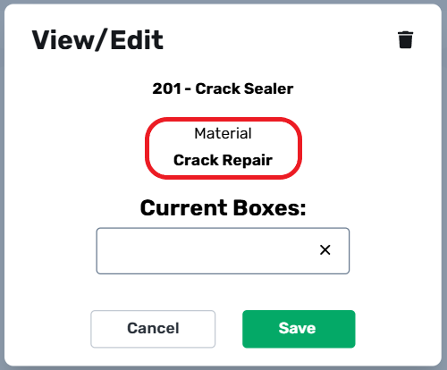 Box Management Procedure
