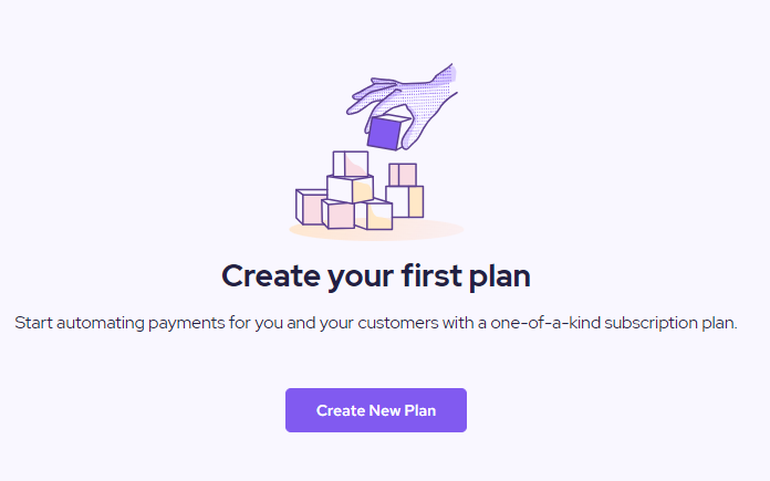 Create your first plan