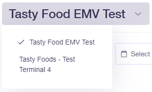 Tasty food emv test
