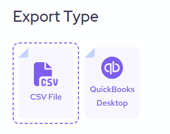 export type