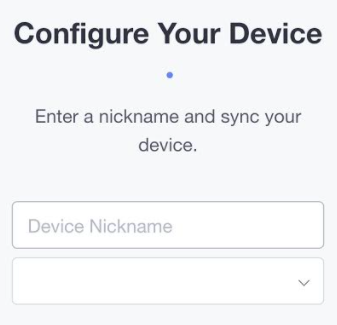 configure your device