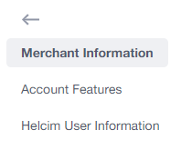 merchant information