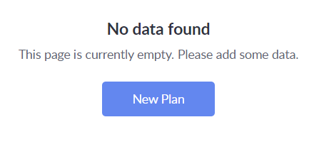 No data found