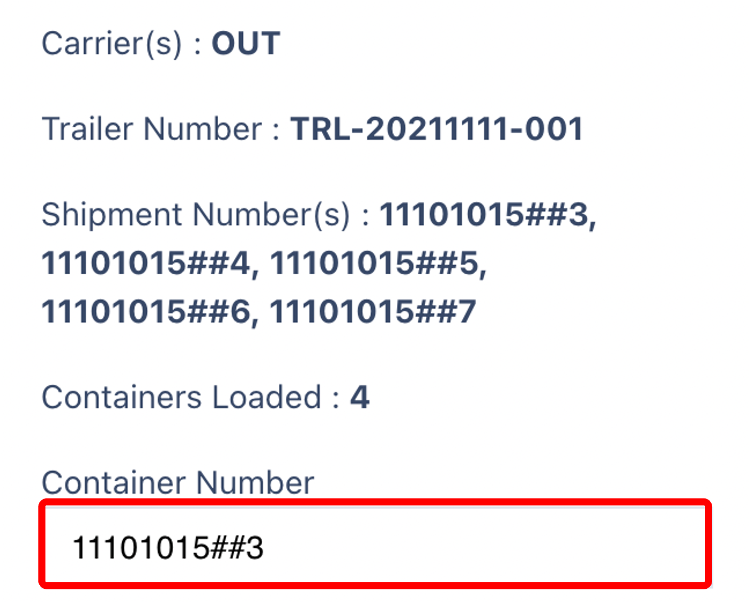 enter container number(1)