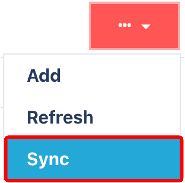 sync button