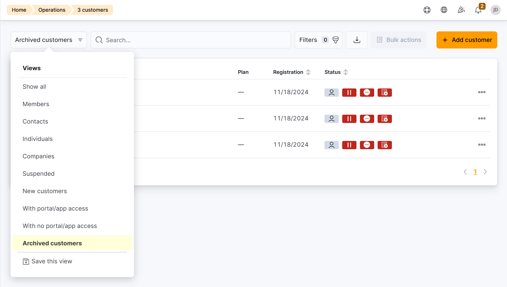 ArchivedCustomerView_Highlight