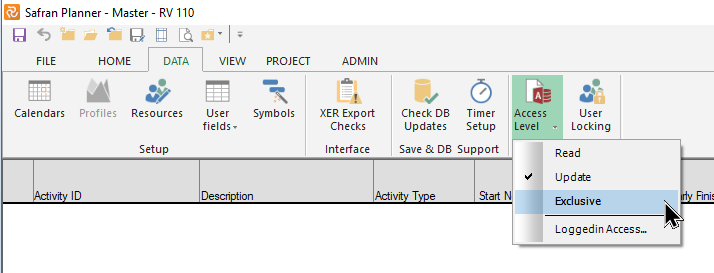 MultiProject Adding a file based Subproject Access Exclusive