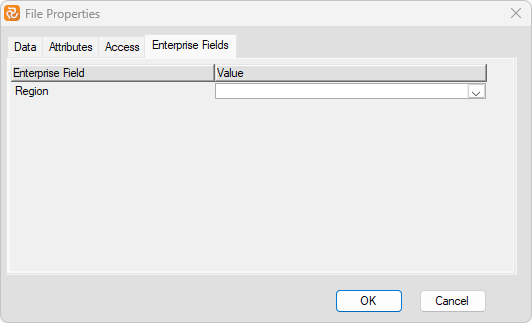 Planner Enterprise Fields File Properties