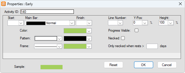 Planner Individual Symbol Properties