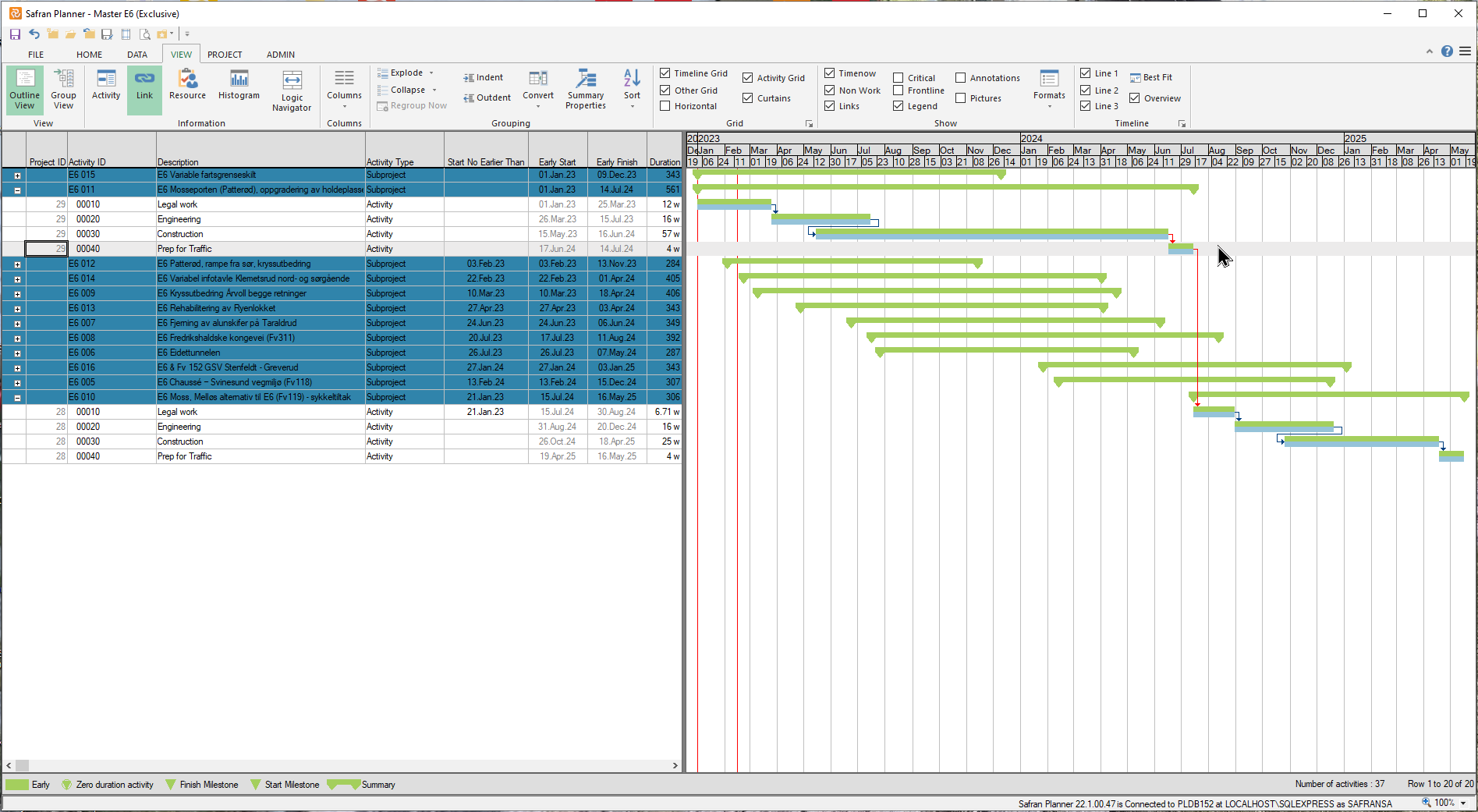 Planner Multiproject cross-project-links-2023-02-15