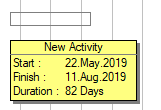 Planner New Activity Draw