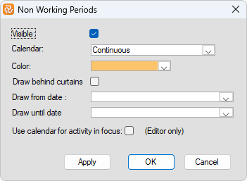 Planner NonWorkingPeriods