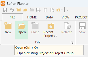 Planner Open Projects