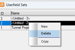 Planner Userfield Set Delete