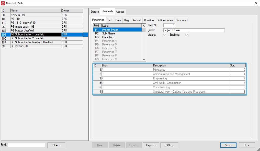 SP%20Assigning%20Reference%20Field%20Codes%20Userfield%20Sets%20SQL%20linked%20codes