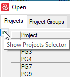 SP%20Open%20Existing%20Projects%20Show%20Projects%20Selector