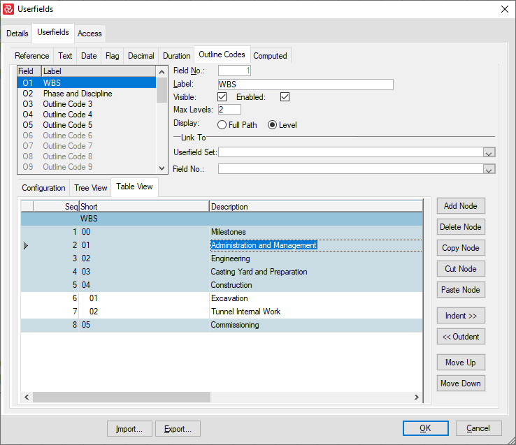 SP%20Outline%20codes%20Table%20View%20Add%20Delete%20Nodes