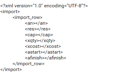 SP Progress XML