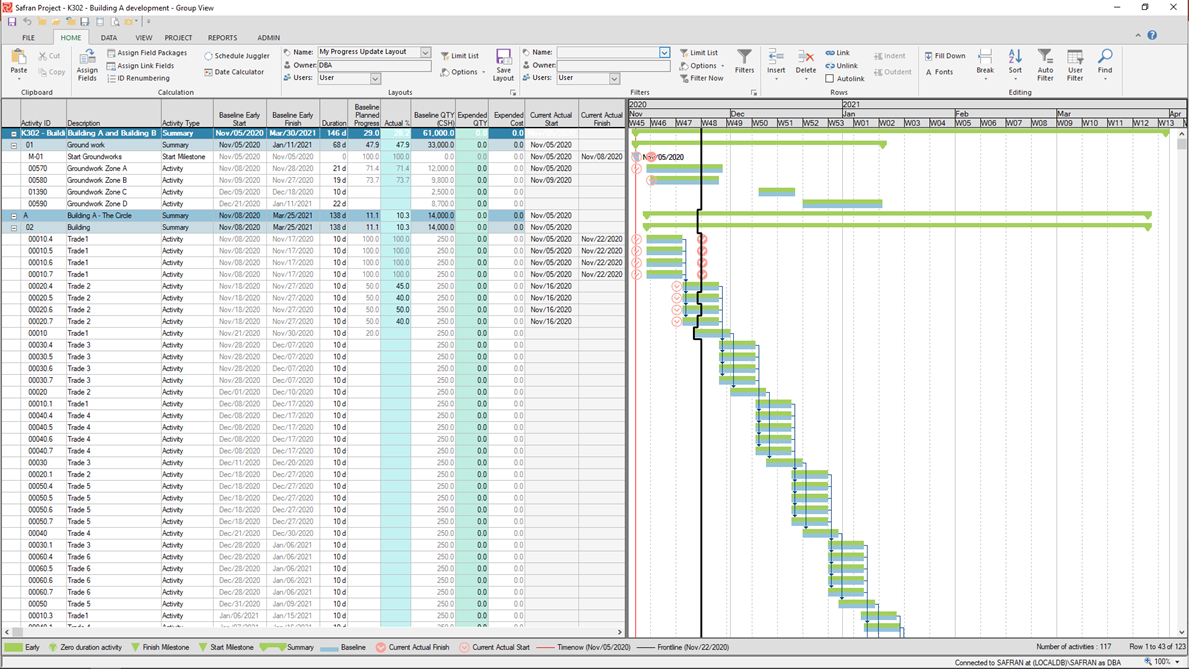 SP%20Project%20Control%20Add%20Progress%20in%20BE