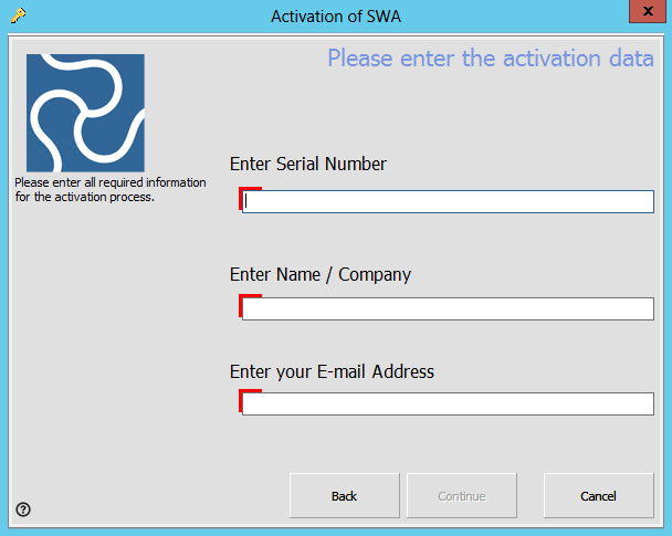 Creating a database for Safran Web Access