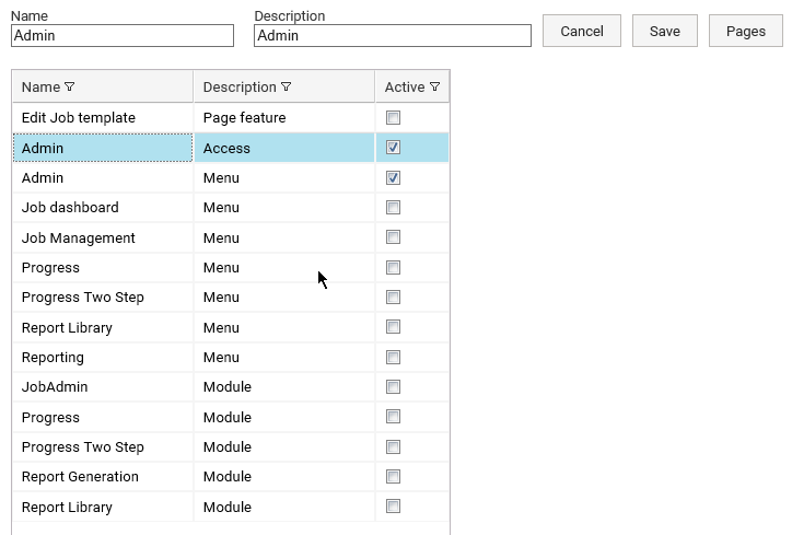 Safran Web Access Administration