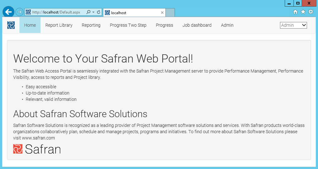 Login to Safran Web Access