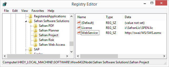 Enable Save To SWA from Safran Project Clients