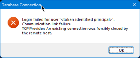 Safran Admin Tools Login Failed for User