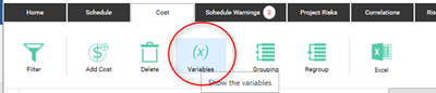 Option to create a userdefined variable.