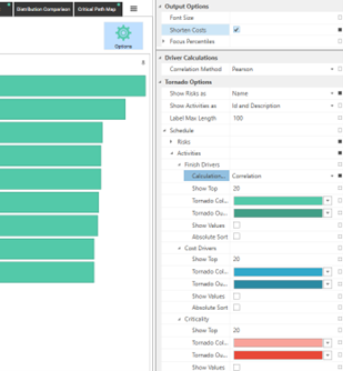 Configuration for Safran Risk drivers.
