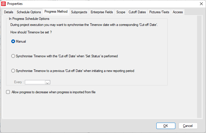 Sp%20Project%20Properties%20Progress%20Method