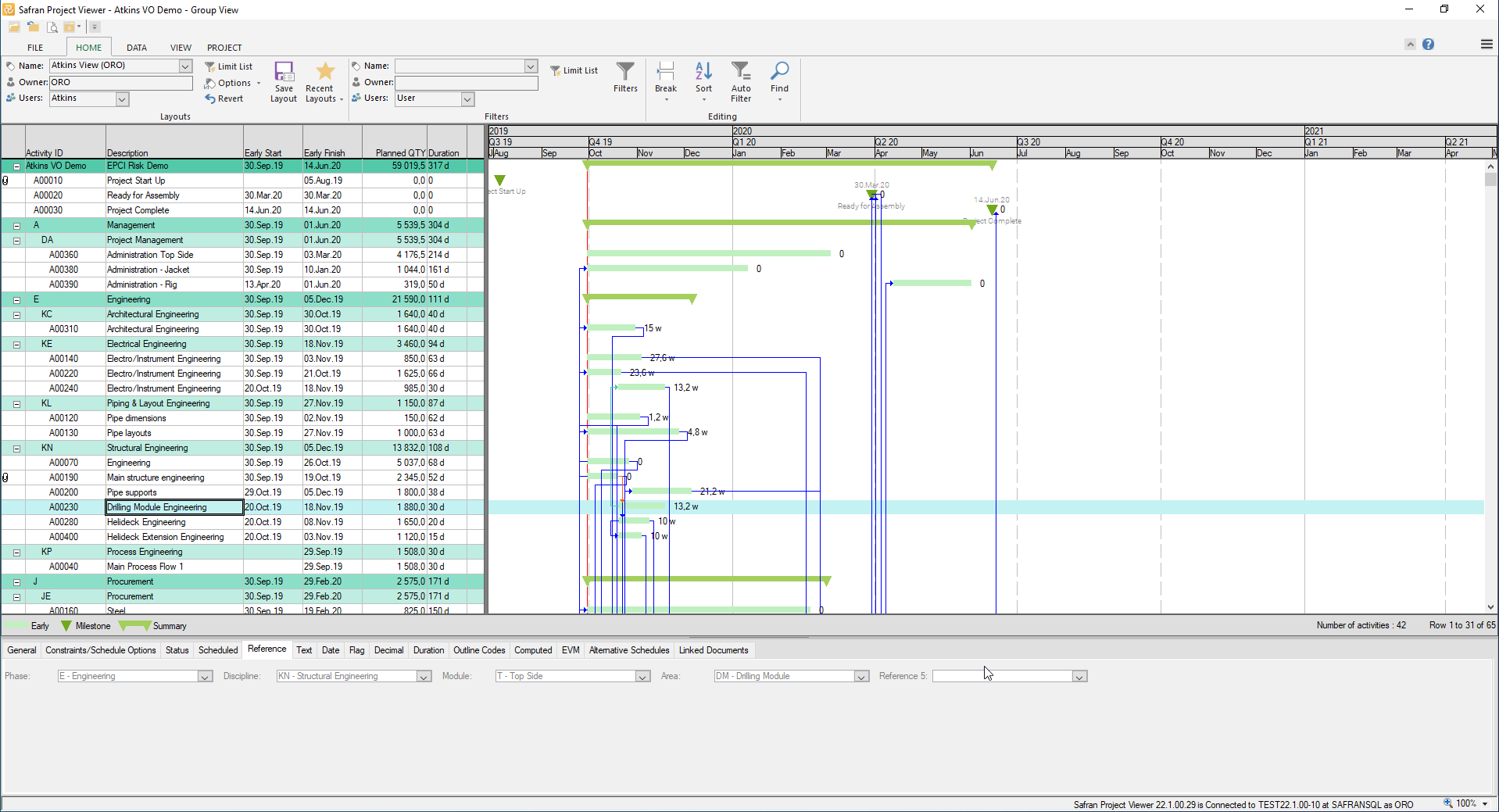 Barchart Editor Explained