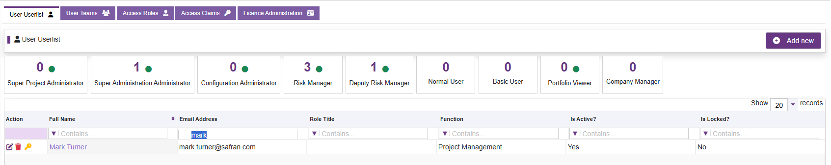 access-user-list