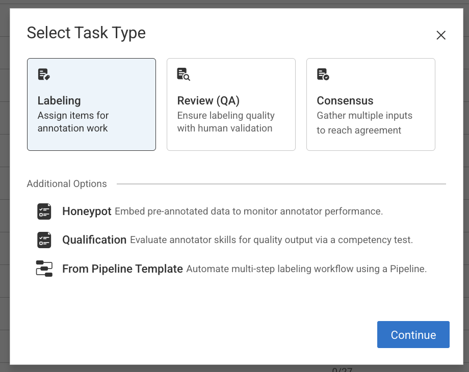Tasks Overview