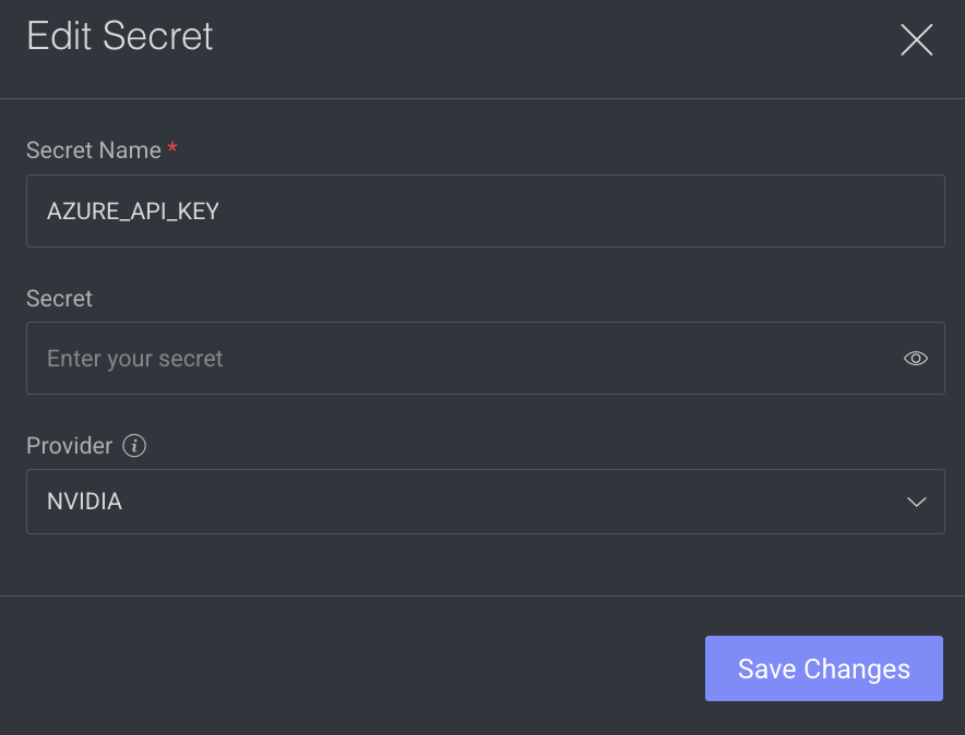 Create a Secret