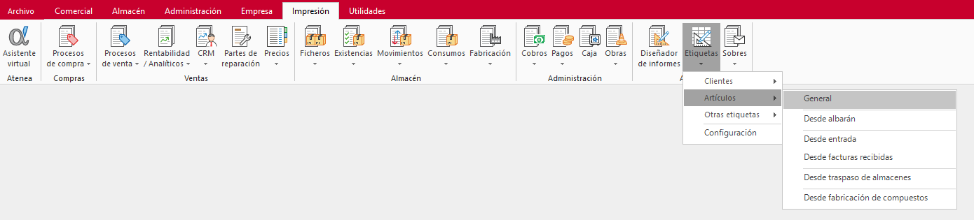 Interfaz de usuario gráfica, Aplicación, Word  Descripción generada automáticamente